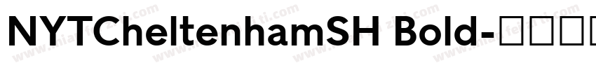 NYTCheltenhamSH Bold字体转换